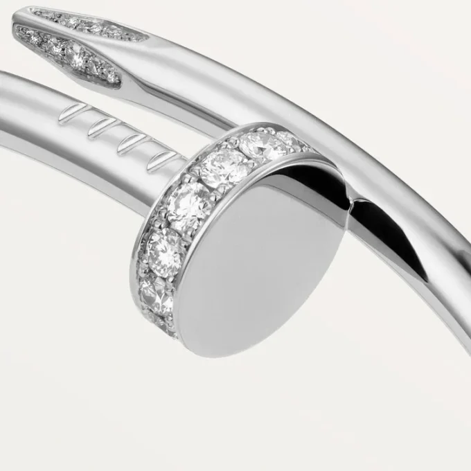 Juste Un Clou-armband, klassisk modell, diamanter