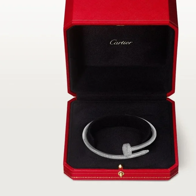Juste Un Clou-armband, klassisk modell, diamanter