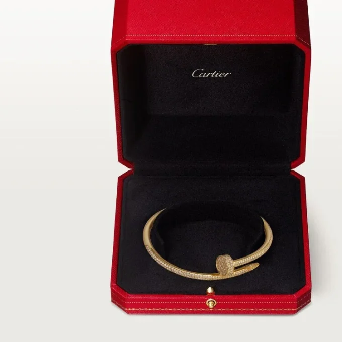Juste Un Clou-armband, klassisk modell, diamanter