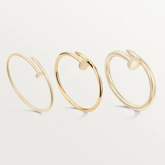 Juste Un Clou-armband, klassisk modell, diamanter