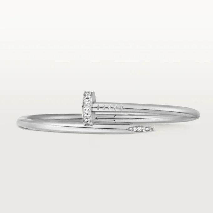 Juste Un Clou-armband, klassisk modell, diamanter