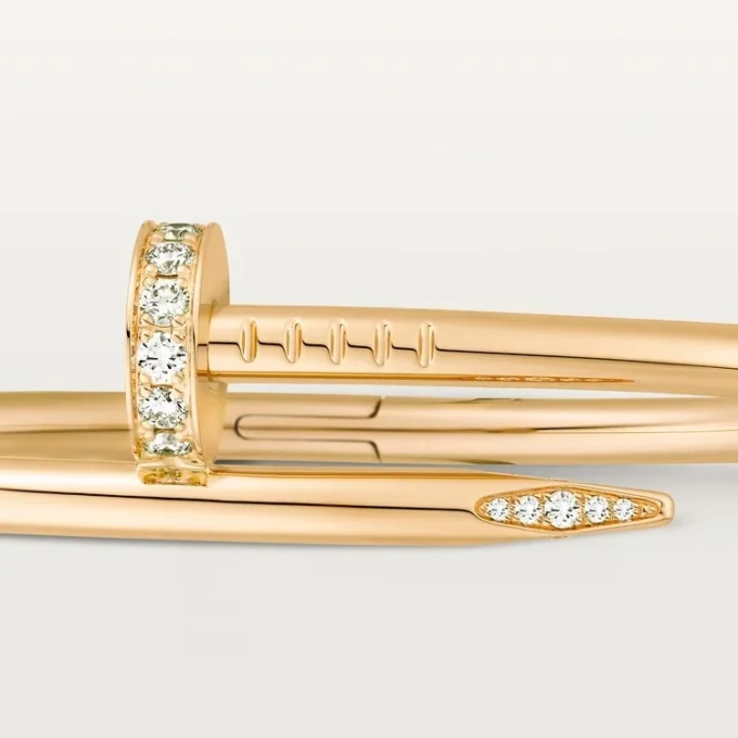 Juste Un Clou-armband, klassisk modell, diamanter