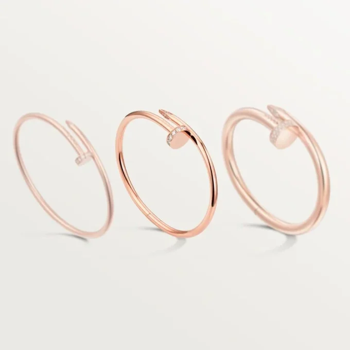 Juste Un Clou-armband, klassisk modell, diamanter