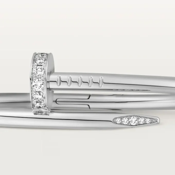 Juste Un Clou-armband, klassisk modell, diamanter