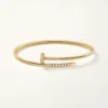 Juste Un Clou-armband, liten modell, bakåtvända diamanter