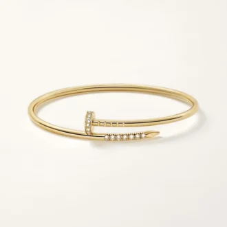 Juste Un Clou-armband, liten modell, bakåtvända diamanter