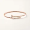 Juste Un Clou-armband, liten modell, bakåtvända diamanter