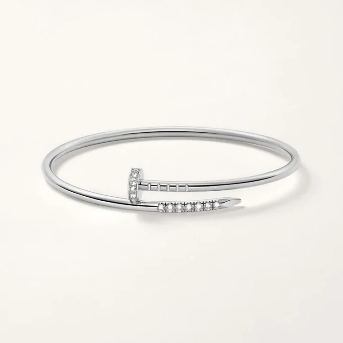 Juste Un Clou-armband, liten modell, bakåtvända diamanter