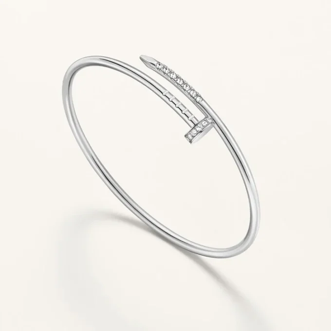 Juste Un Clou-armband, liten modell, bakåtvända diamanter