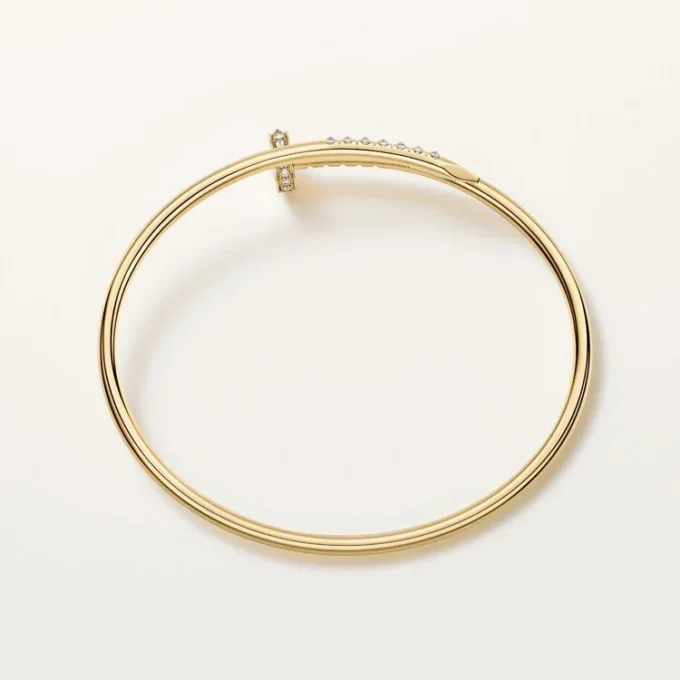 Juste Un Clou-armband, liten modell, bakåtvända diamanter
