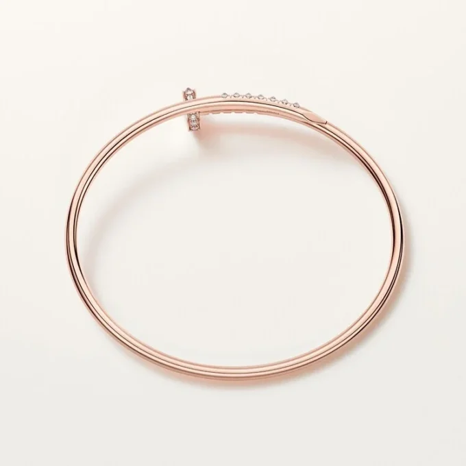 Juste Un Clou-armband, liten modell, bakåtvända diamanter