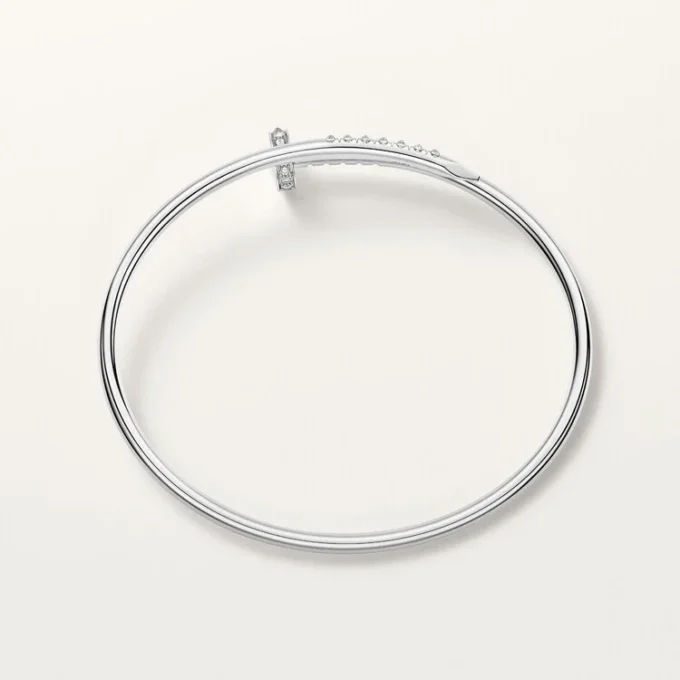 Juste Un Clou-armband, liten modell, bakåtvända diamanter