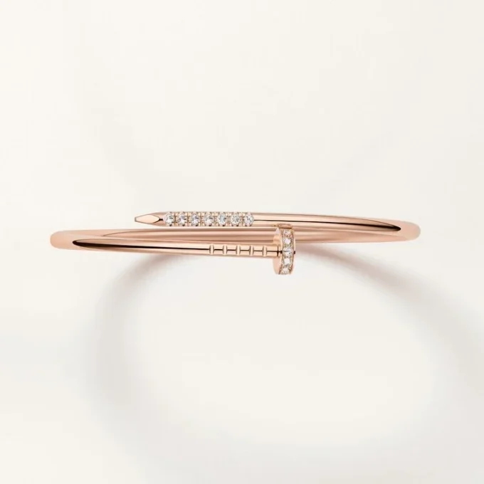 Juste Un Clou-armband, liten modell, bakåtvända diamanter