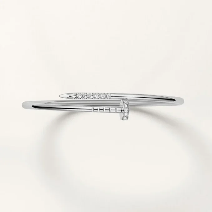Juste Un Clou-armband, liten modell, bakåtvända diamanter