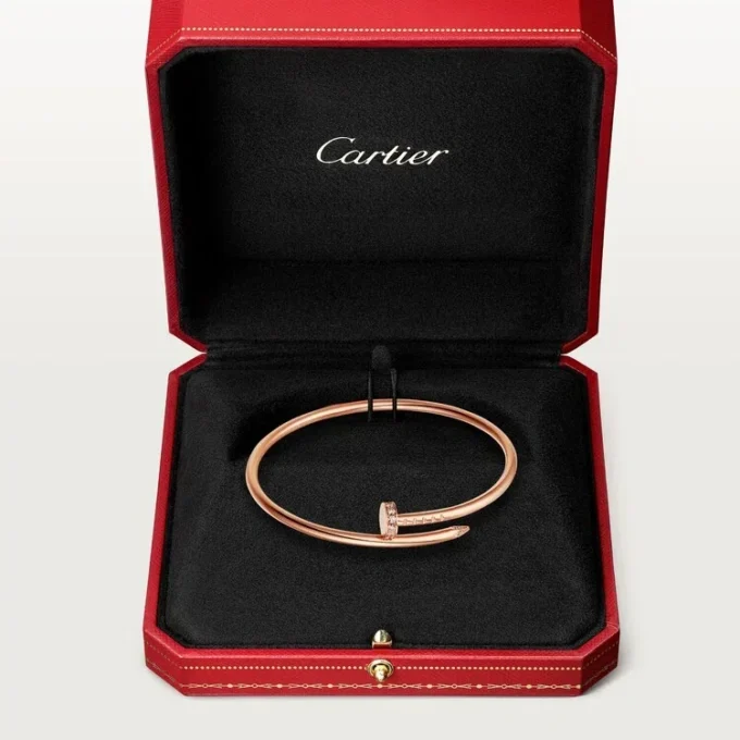Juste Un Clou-armband, liten modell, diamanter
