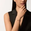 Juste Un Clou-armband, liten modell, diamanter