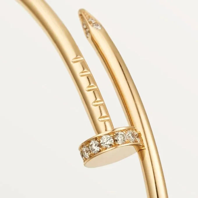 Juste Un Clou-armband, liten modell, diamanter