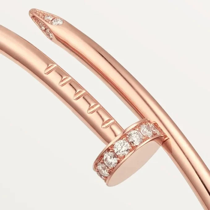 Juste Un Clou-armband, liten modell, diamanter