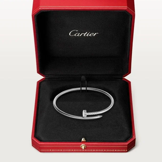 Juste Un Clou-armband, liten modell, diamanter