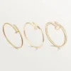Juste Un Clou-armband, liten modell, diamanter
