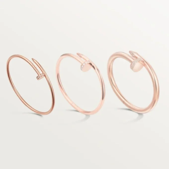 Juste Un Clou-armband, liten modell, diamanter