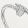Juste Un Clou-armband, stor modell, halvpavé
