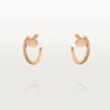 Juste Un Clou diamantörhängen, roséguld | Cartier Us Juste Un Clou diamantörhängen, roséguld | Cartier Us