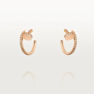 Juste Un Clou diamantörhängen, roséguld | Cartier Us