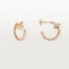 Juste Un Clou diamantörhängen, roséguld | Cartier Us Juste Un Clou diamantörhängen, roséguld | Cartier Us