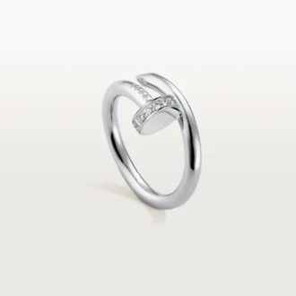 Juste Un Clou – diamantring i vitt guld | Cartier Us