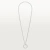 Juste Un Clou långt halsband, Multiwear, extra stor modell, pavé Juste Un Clou långt halsband, Multiwear, extra stor modell, pavé