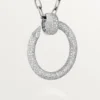 Juste Un Clou långt halsband, Multiwear, extra stor modell, pavé Juste Un Clou långt halsband, Multiwear, extra stor modell, pavé