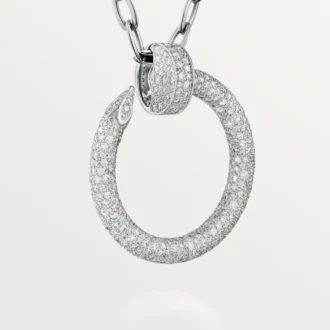 Juste Un Clou långt halsband, Multiwear, extra stor modell, pavé Juste Un Clou långt halsband, Multiwear, extra stor modell, pavé