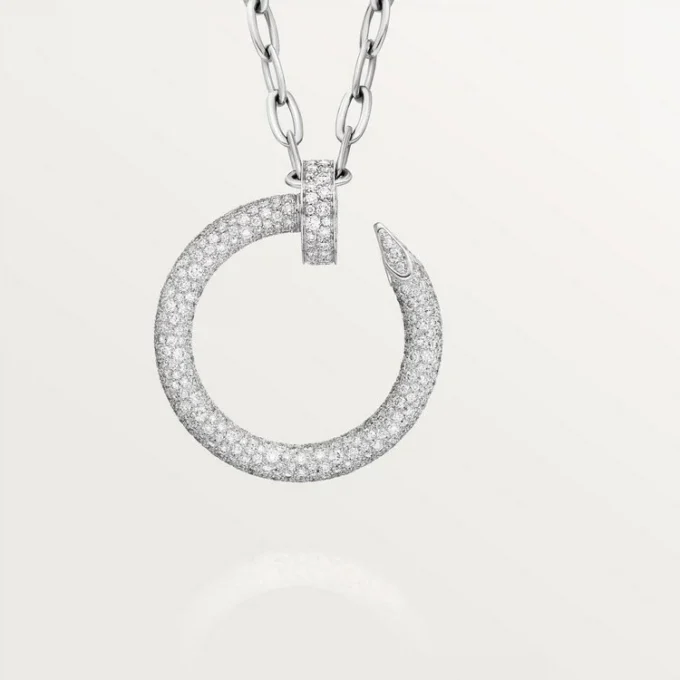 Juste Un Clou långt halsband, Multiwear, extra stor modell, pavé Juste Un Clou långt halsband, Multiwear, extra stor modell, pavé