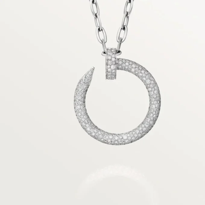 Juste Un Clou långt halsband, Multiwear, extra stor modell, pavé Juste Un Clou långt halsband, Multiwear, extra stor modell, pavé