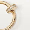 Juste Un Clou-örhängen – gult guld, diamanter – Cartier Juste Un Clou-örhängen – gult guld, diamanter – Cartier