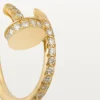 Juste Un Clou-örhängen – gult guld, diamanter – Cartier Juste Un Clou-örhängen – gult guld, diamanter – Cartier