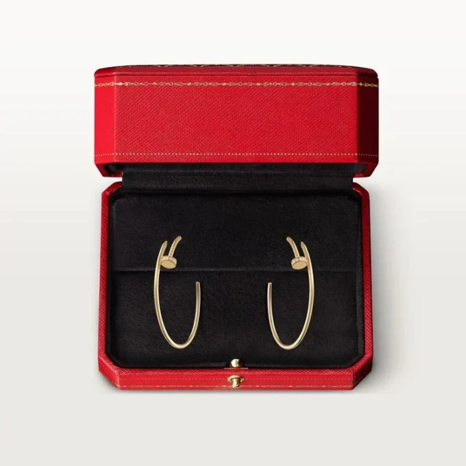 Juste Un Clou-örhängen – gult guld, diamanter – Cartier Juste Un Clou-örhängen – gult guld, diamanter – Cartier