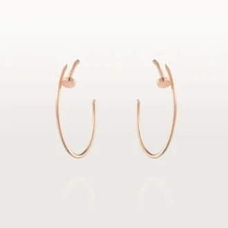 Juste Un Clou-örhängen – rosa guld – Cartier