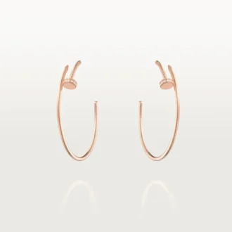 Juste Un Clou-örhängen – rosa guld, diamanter – Cartier