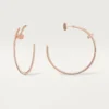 Juste Un Clou örhängen – Roséguld, diamanter – Cartier Juste Un Clou örhängen – Roséguld, diamanter – Cartier