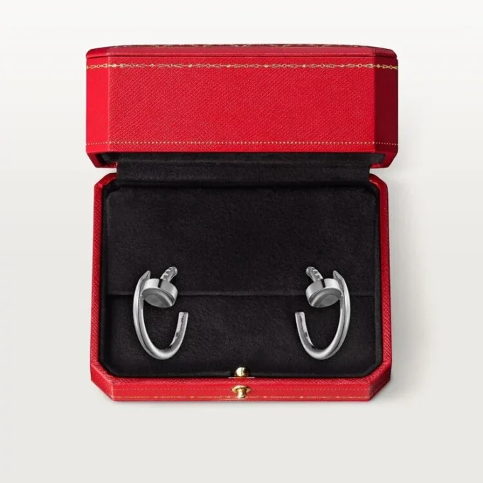 Juste Un Clou örhängen – vitguld – Cartier