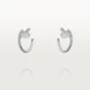 Juste Un Clou-örhängen – vitguld, diamanter – Cartier Juste Un Clou-örhängen – vitguld, diamanter – Cartier