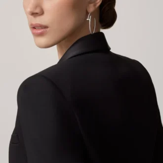 Juste Un Clou-örhängen – vitguld, diamanter – Cartier