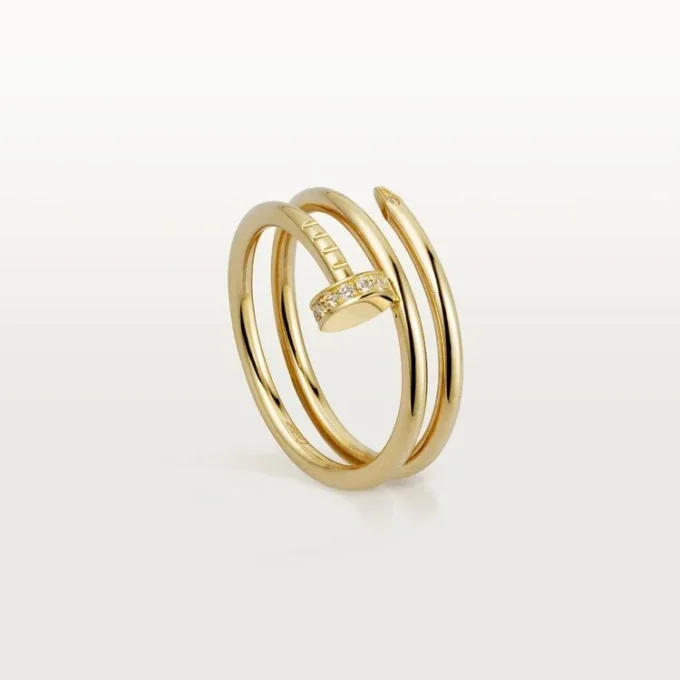 Juste Un Clou-ring – gult guld, diamanter – Cartier Juste Un Clou-ring – gult guld, diamanter – Cartier