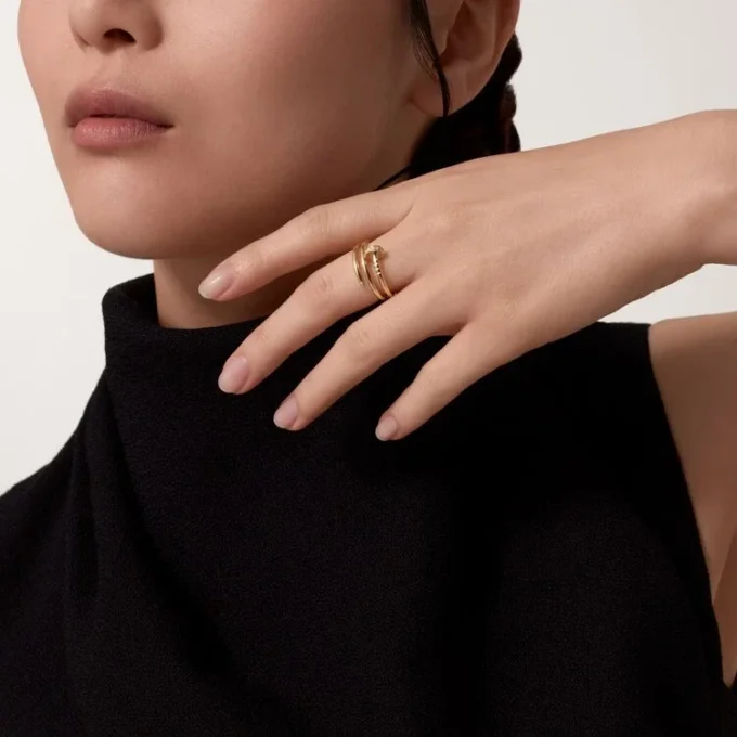 Juste Un Clou-ring – gult guld, diamanter – Cartier Juste Un Clou-ring – gult guld, diamanter – Cartier
