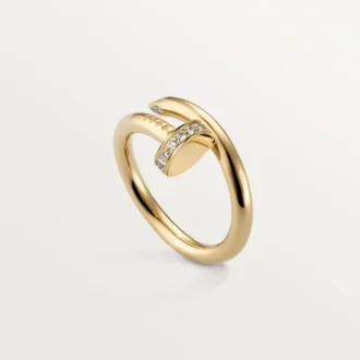 Juste Un Clou-ring – gult guld, diamanter – Cartier