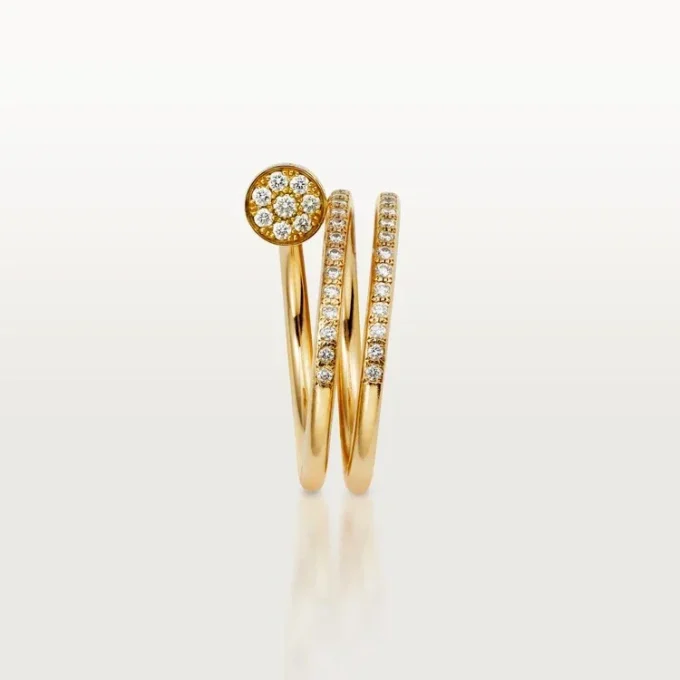Juste Un Clou-ring – gult guld, diamanter – Cartier Juste Un Clou-ring – gult guld, diamanter – Cartier
