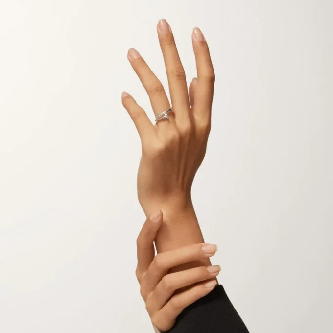 Juste Un Clou-ring, liten modell, diamanter Juste Un Clou-ring, liten modell, diamanter