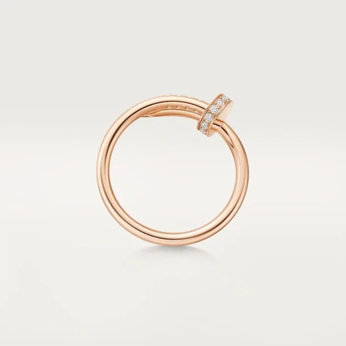 Juste Un Clou-ring, liten modell, diamanter Juste Un Clou-ring, liten modell, diamanter